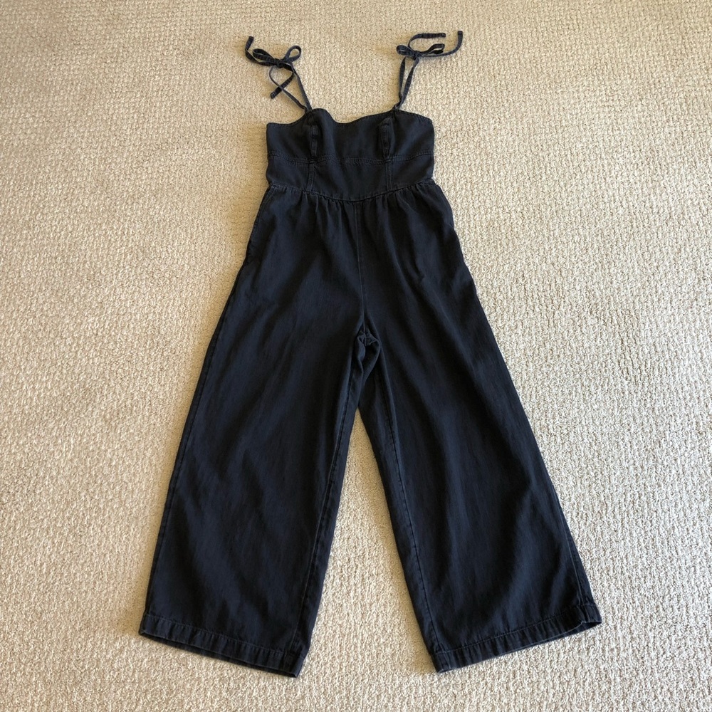 Old Navy Cropped Wide Leg Jumpsuit